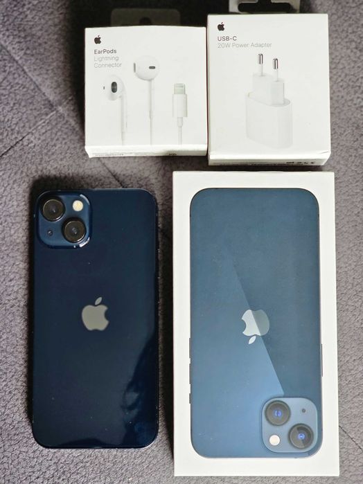 IPHONE 13 + аксесоари, цвят midnight, 128