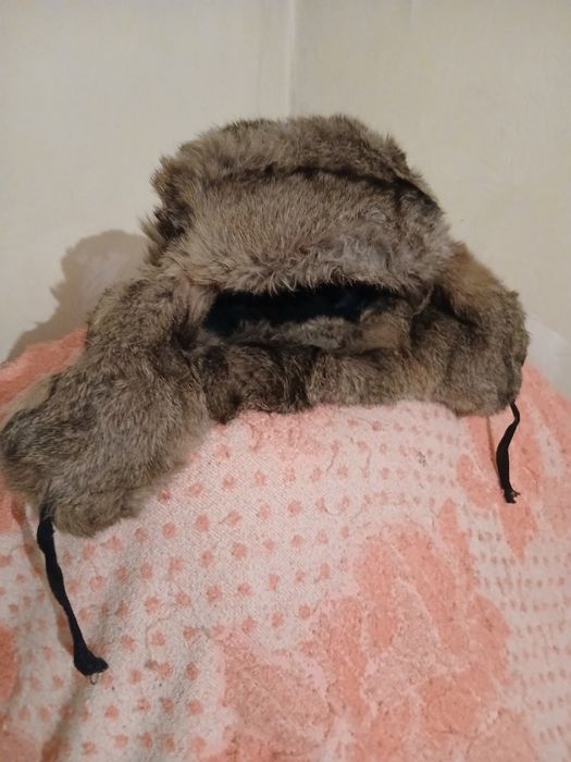 Шапка и воротник мужская .