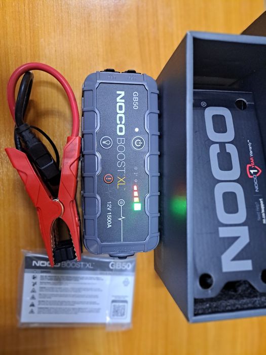 Noco GB50 Boost XL Jump Starter auto 12V Lithium 1500A