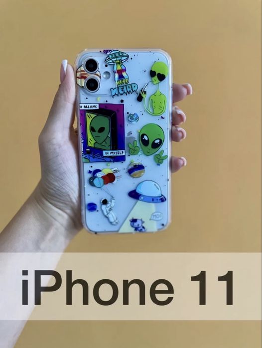 чехол на 11 айфон не желтый