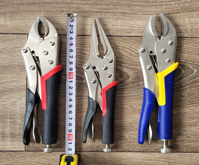 Клещи зажимные с фиксатором 225 мм