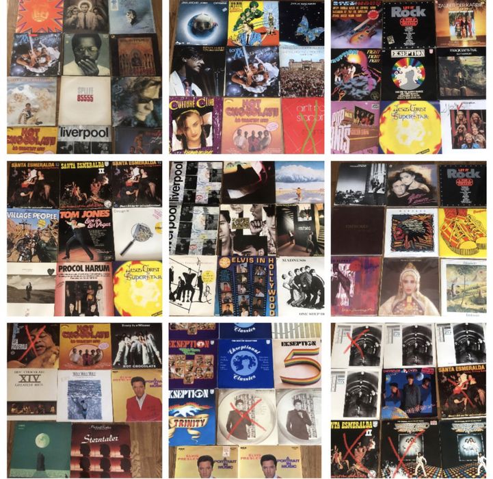 Виниловые пластинки разные жанры