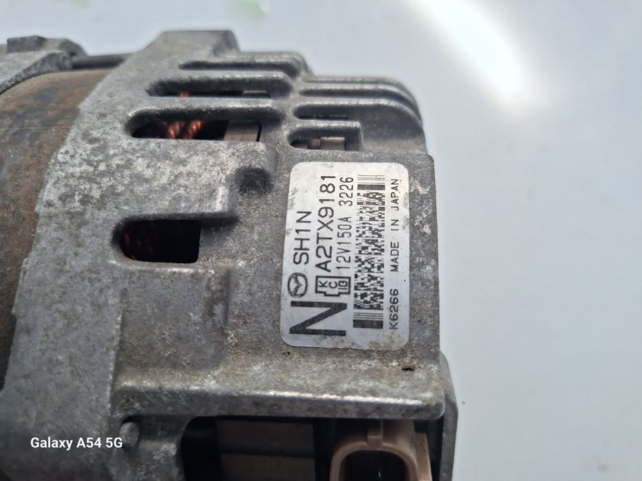 Alternator Mazda 6 2.2 euro 6 150A cod A2TX9181