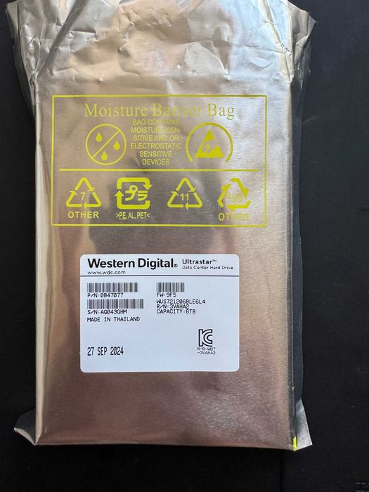 Твърд диск Western Digital Ultrastar DC HA340 6TB HDD