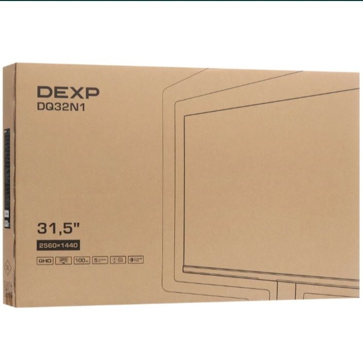 Монитор игровой 31 дюйм DEXP