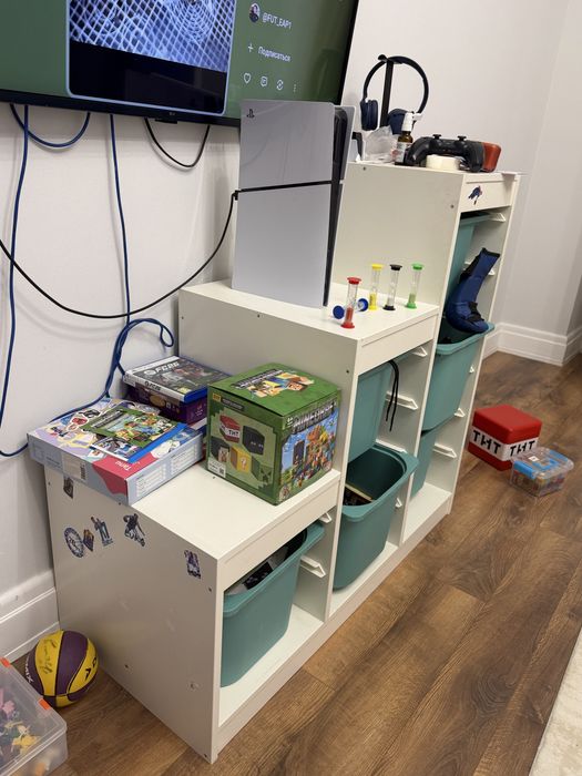 IKEA стеллаж для игрушек