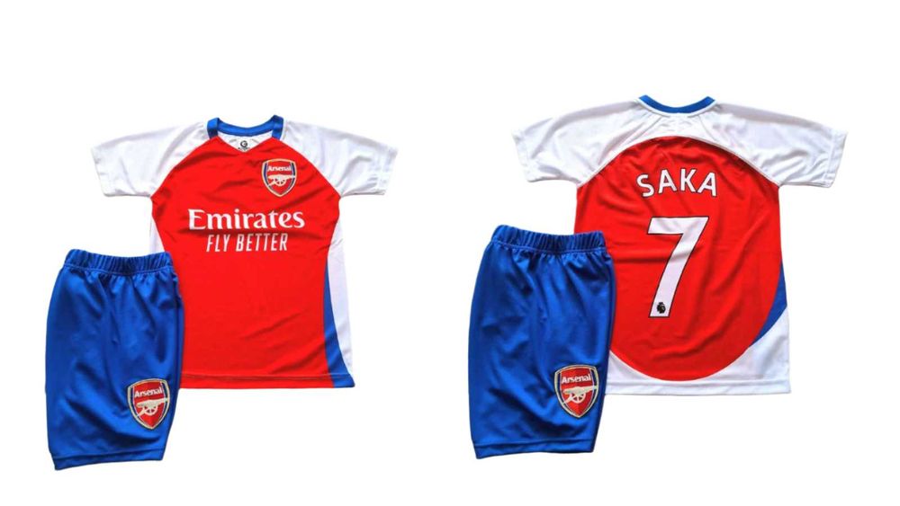Арсенал Шампион Фенски Екип САКА SAKA ARSENAL 7 футболен екип