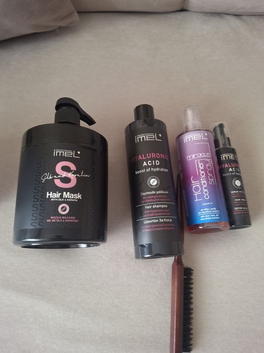 Perucă din păr natural + produse de ingrijire
