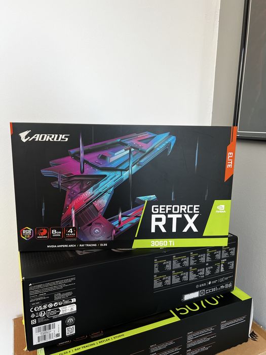 Placa video GIGABYTE AORUS GeForce RTX 3060 Ti ELITE LHR 8GB