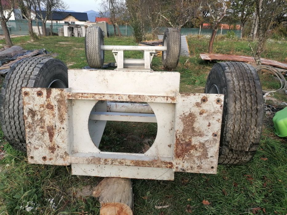 Punți remorcă cu tot cu roti