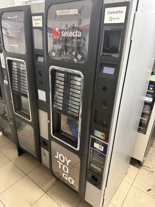 Necta Concerto boabe+capsule aparat vending automat