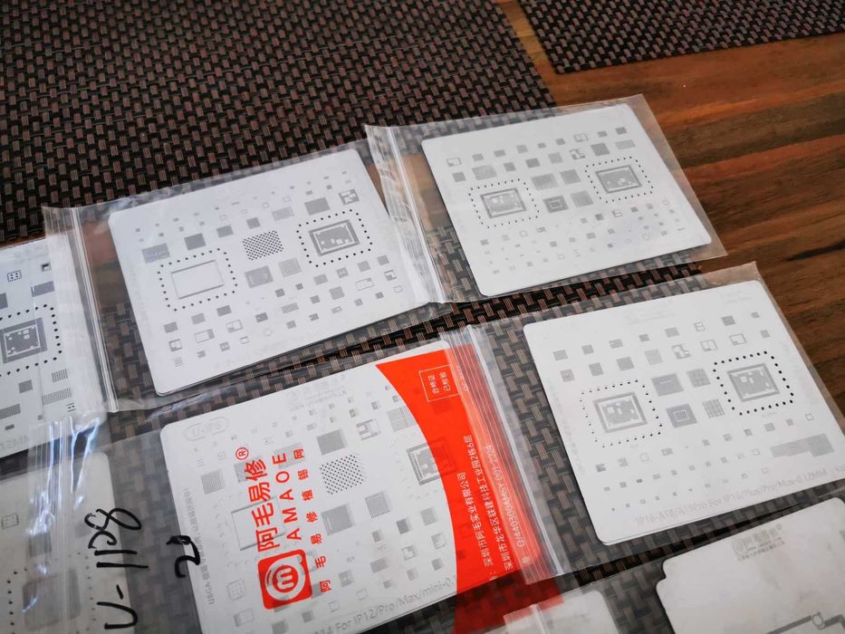 Set 13 site BGA reballing Iphone 16 15 14 13 12 11 x xs max pro plus