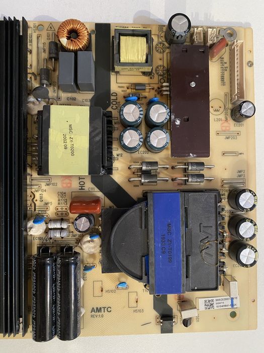 Блок питания от телевизора KIVI 4K android TV, 55"