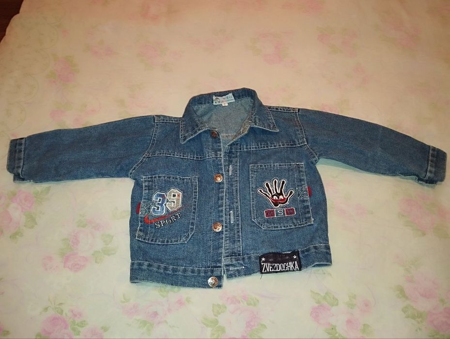 Джинсовая куртка для мальчиков