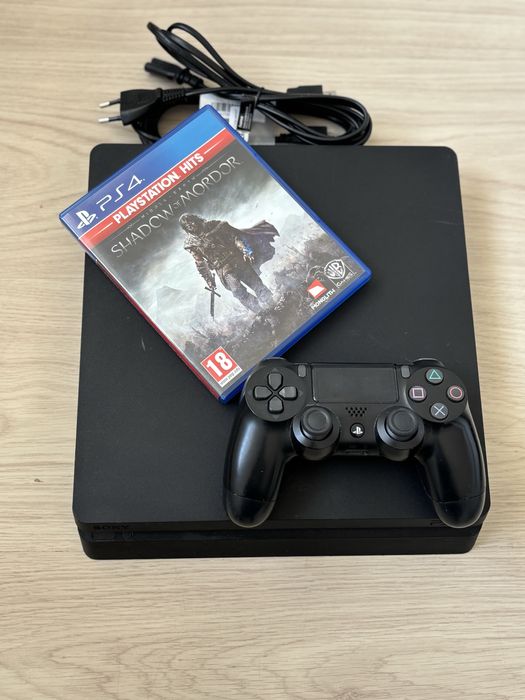 Playstation 4, slim, maneta originala, CD joc