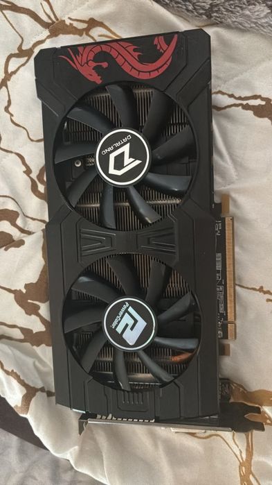 Видеокарта Rx 570 4gb на запчасти