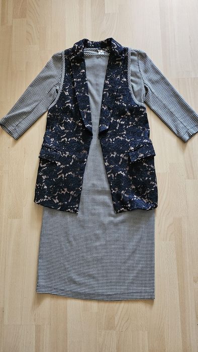 Платье с желеткой от Аида Кауменова