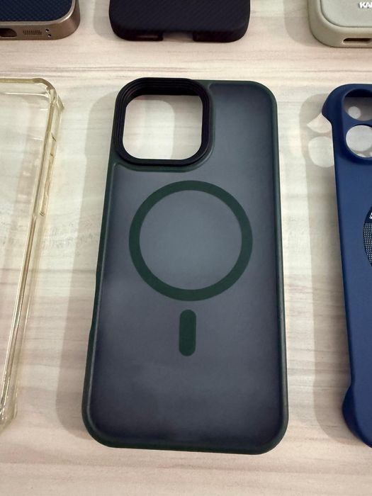 Huse protecție iphone 16 pro max mag safe, pitaka, Karl lagerfeld