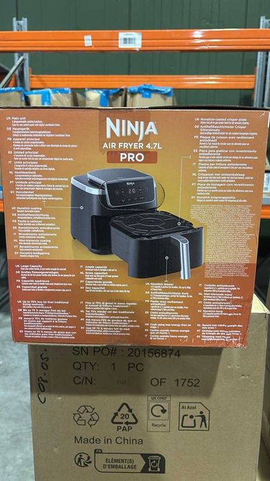 Мультипечь Ninja AF140 черный