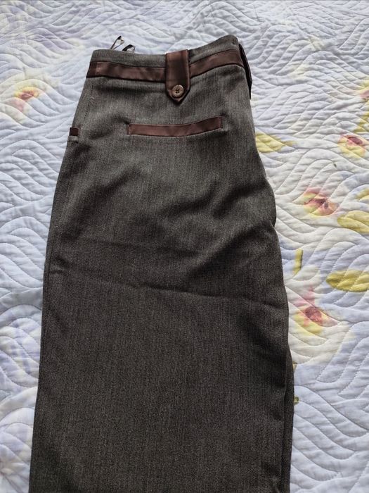 Pantaloni dama, din stofa, mărime 40