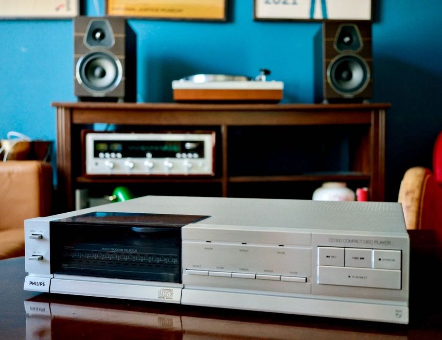 Philips CD300 – легендарен CD плеър с TDA1540D DAC, колекционерски