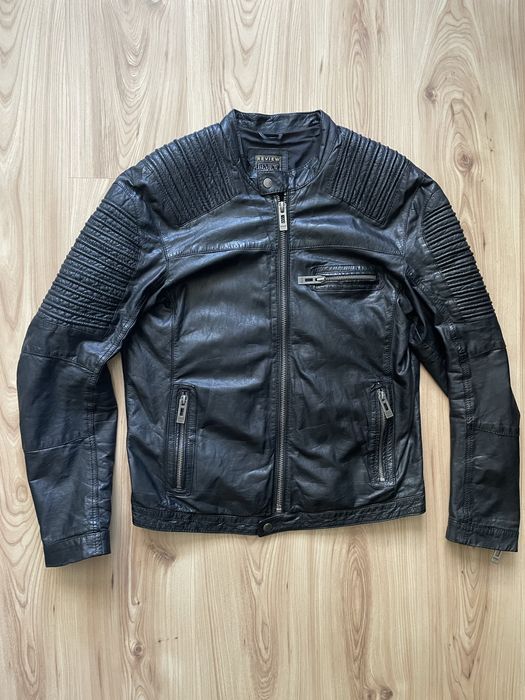 REVIEW Leather JKT/мъжко яке (естествена) кожа /L