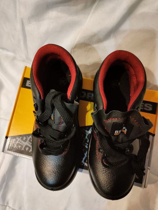 Работни обувки телешка кожа