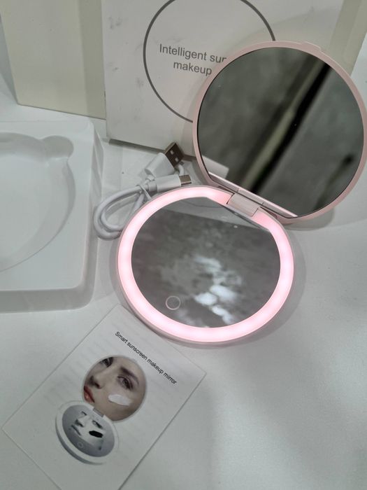 Смарт зеркало для проверки качества spf крема