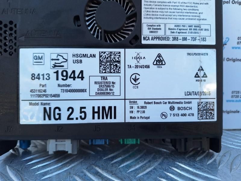 Modul navigatie HMI Opel Astra K