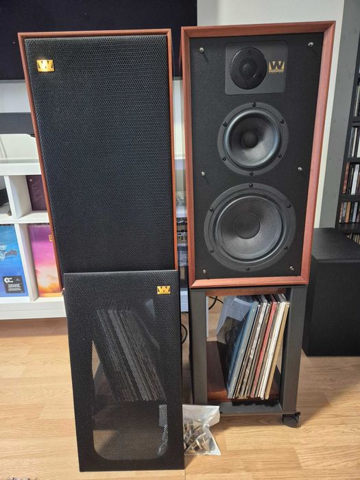 Boxe Wharfedale Linton 85t, cu standuri
