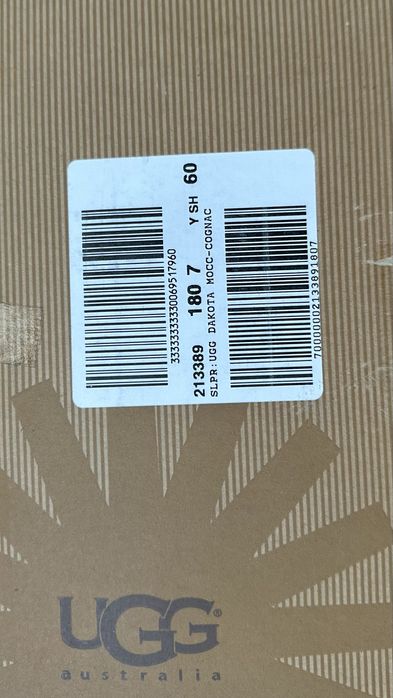 Мокасины зима/осень UGG размер 38