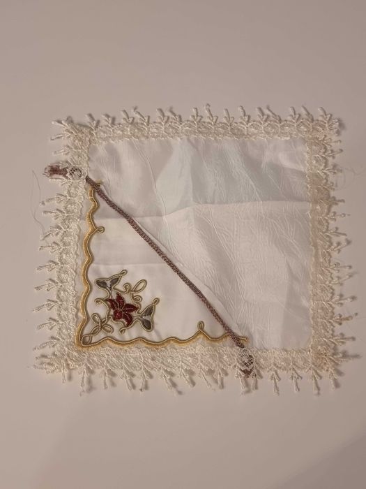 Set 4 servetele decorative cu dantele