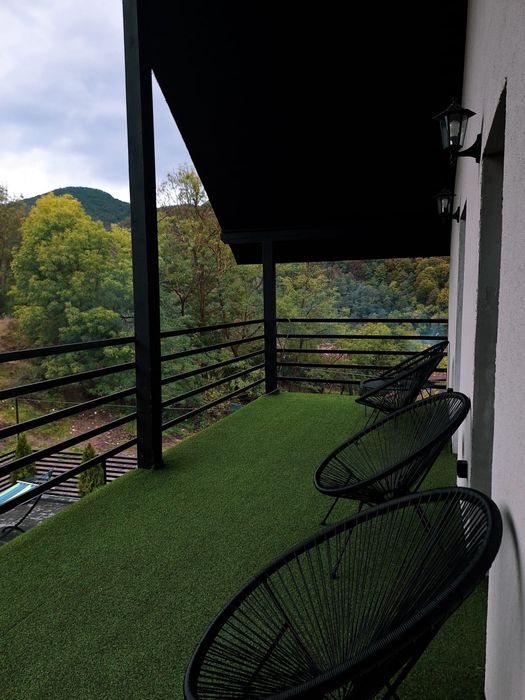 Cabana de închiriat cu piscina si ciubar