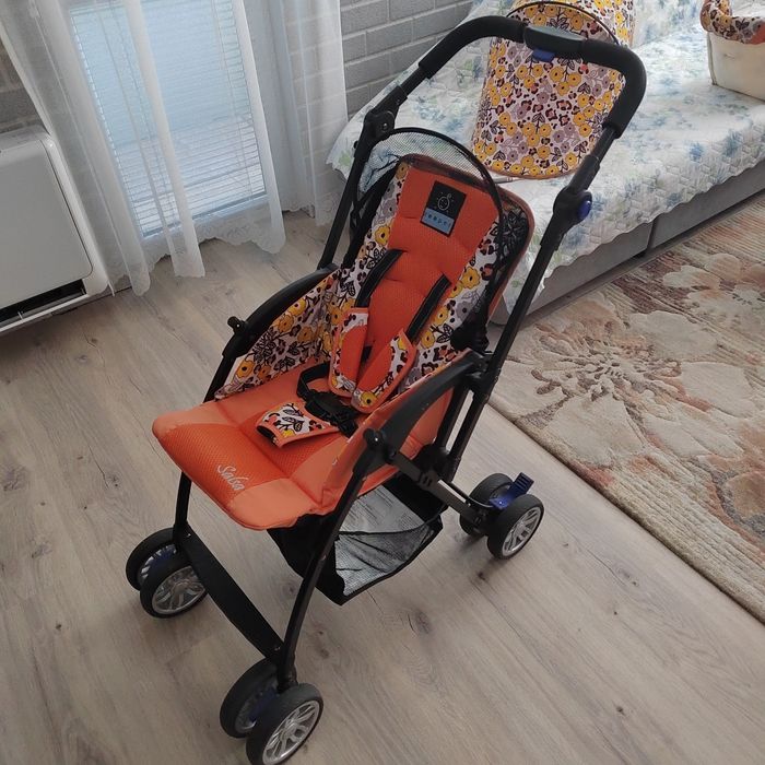 Бебешка количка Beeper + кошче и чанта