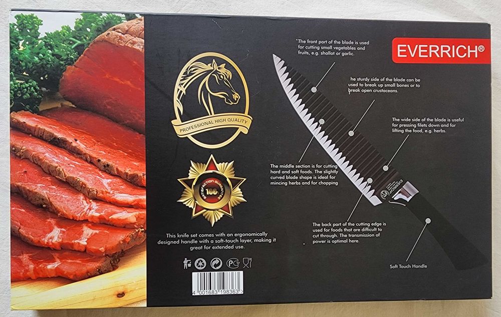 Новый набор ножей Everrich