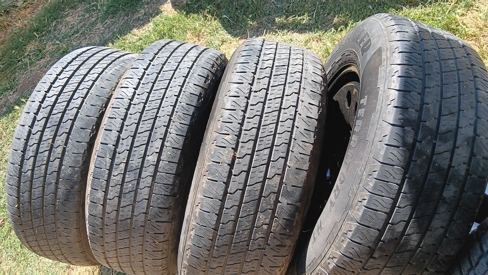 5x120 R18 8j range rover p38 с гуми 255 65 18