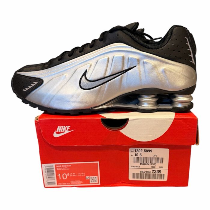 Nike Shox R4 Metallic Silver