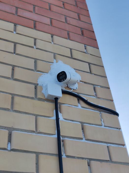 Установка видеонаблюдения