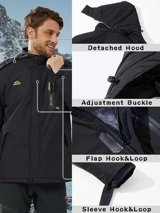 Jachetă de schi pentru bărbați KEFITEVD