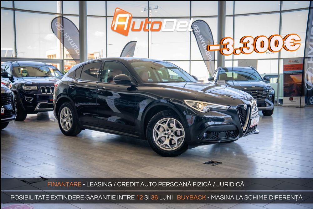 Alfa Romeo Stelvio 2.2 Diesel Automat / Piele rosie / Posibilitate Leasing