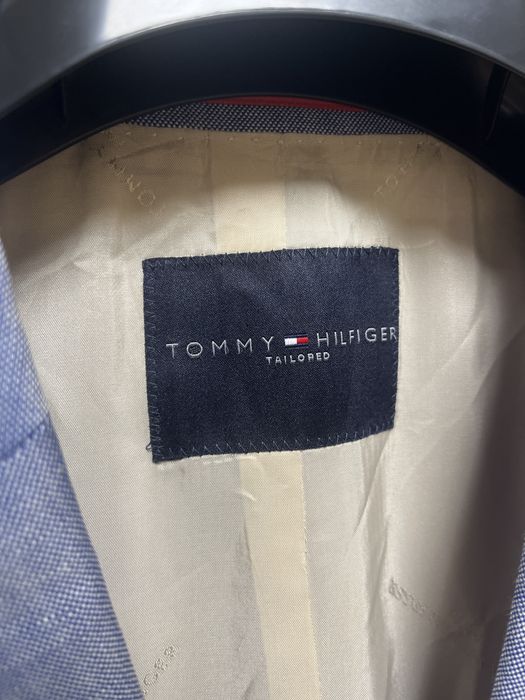 Tommy Hilfiger Tailored - Сако с вълна и лен ХЛ размер / Оригинал