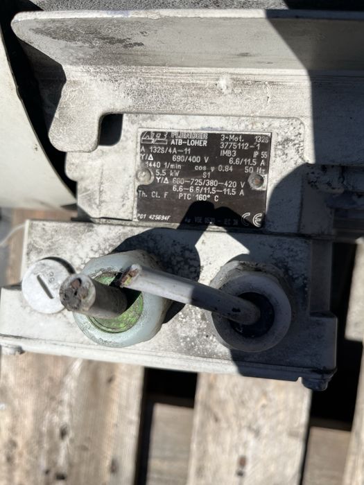 Motor electric de 5,5 kw /1440 rot