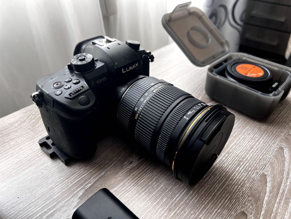 Panasonic GH5 + obiective