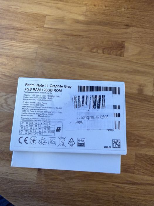 Xiaomi Redmi Note 11 128 gb, ca nou