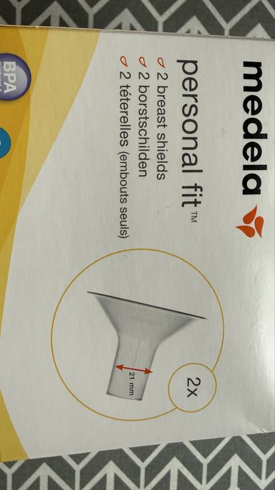 Medela накрайници 21мм