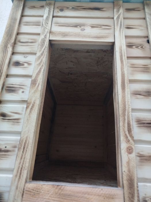 Утепленная будка для средней собаки