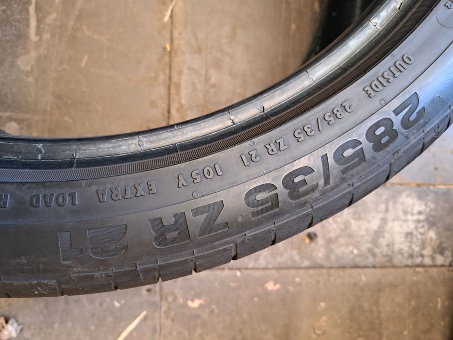 2 anvelope 285/35 R21 Continental 6mm