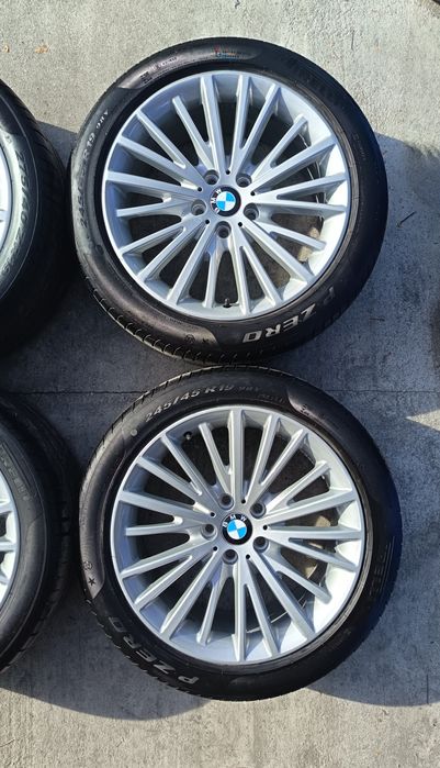 19ки джанти 5х120 BMW Style 399 с летни гуми Pirelli