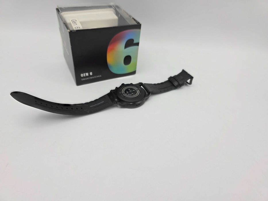 SmartWatch Fossil Men Gen 6 Black 44mm Black Leather Box Stare Buna