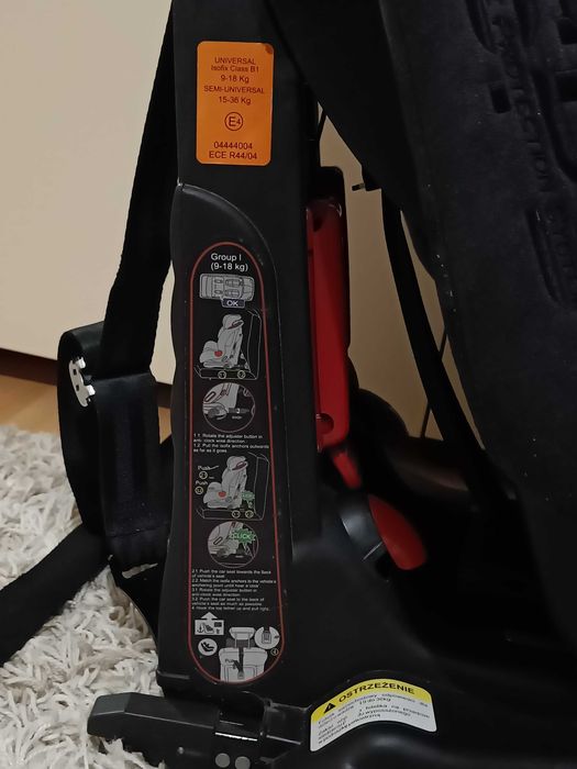 Scaun auto pentru copii cu ISOFIX